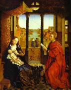 Rogier van der Weyden a Portrait of the Virgin Mary, known as St. Luke Madonna china oil painting reproduction